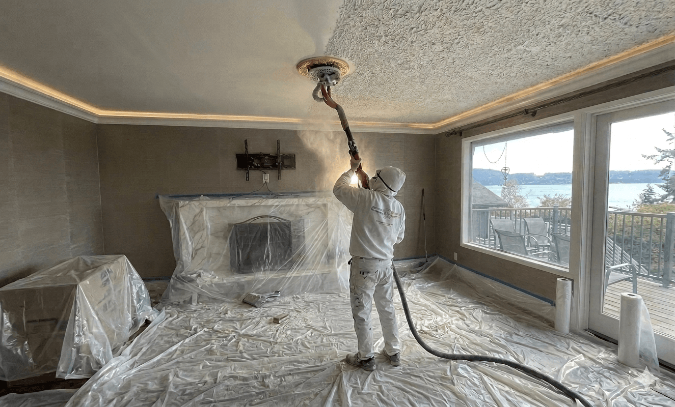 Popcorn Ceiling Removal